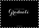Gold Foil Confetti Graduation Invitations Image 2 of 5